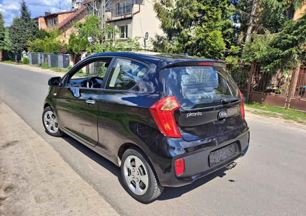 Kia Picanto cena 16500 przebieg: 117000, rok produkcji 2011 z Rydzyna małe 172